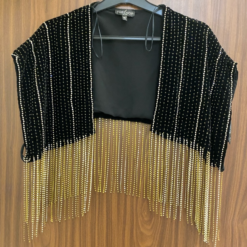 Topshop Diamond Cape - Picture 1 of 3